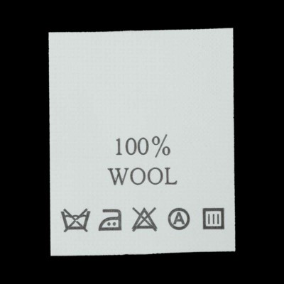 С108ПБ 100%Wool - составник - белый (уп 200шт) (0)