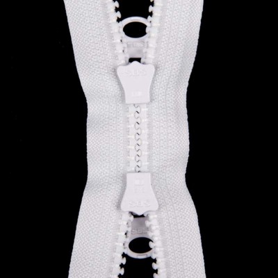 Молния трактор №5 двухзамк 95см S-501 белый SBS (12)