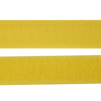 Лента контакт цв желтый яркий 20мм (боб 25м) 606 B М&О1
