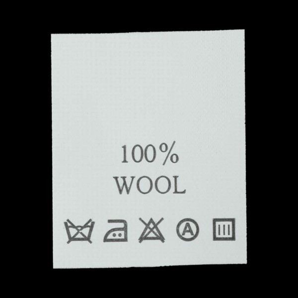 С108ПБ 100%Wool - составник - белый (уп 200шт)0