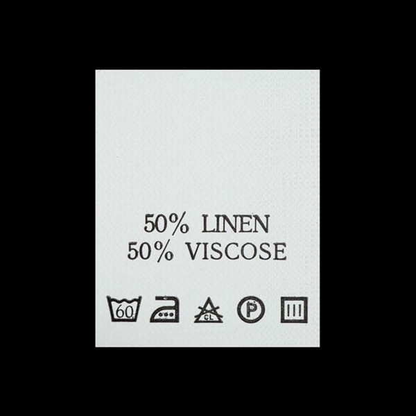 С508ПБ 50%Linen 50%Viscose - составник - белый (уп 200 шт.)0