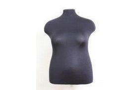 манекен женский р60 (120-103,6-128) твёрдый цв чёрный ост купить по цене 5512.5 руб - в интернет-магазине Веллтекс | Владивосток
