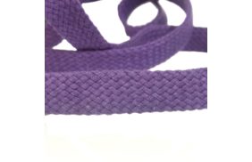 шнур для одежды плоский 15мм, 100хб, цв фиолетовый/134 (катушка 50м) bombacio купить по 14.18 - в интернет - магазине Веллтекс | Владивосток
.