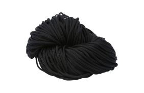 шнур для одежды круглый цв черный 5мм (уп 100м) 5-02 купить по 2.05 для тактического снаряжения в Владивостоке 