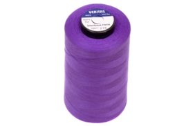 нитки швейные 100% pe 40/2 цв s-218 фиолетовый яркий (боб 5000ярдов) veritas купить по 124.95 - в интернет - магазине Веллтекс | Владивосток
.