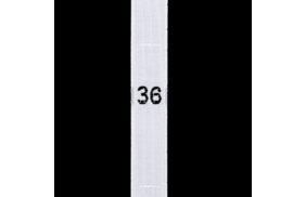 р036тб 36 - размерник жаккард - тафта белый (уп. 1000 шт) купить по цене 470.52 руб - в интернет-магазине Веллтекс | Владивосток
