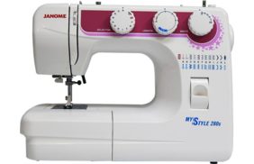 бытовая швейная машина janome my style 280s купить по доступной цене - в интернет-магазине Веллтекс | Владивосток
