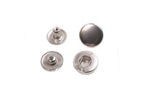 кнопка l-15 цв никель сталь 15мм (уп ок.72шт) veritas купить по цене 378 руб - в интернет-магазине Веллтекс | Владивосток
