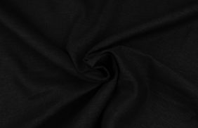 ткань лен 175гр/м2, 55лен/45вск, 140см, черный, vt-11113/c#27 tog01 купить по цене 516.6 руб в розницу от 1 метра - в интернет-магазине Веллтекс