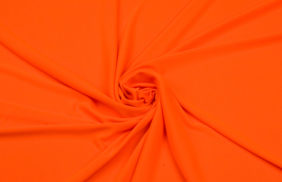трикотаж микрофибра прима 135гр/м2, 100пэф, 162см, оранжевый неон/fb-005, wellair купить по цене 302.4 руб в розницу от 1 метра - в интернет-магазине Веллтекс