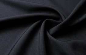 ткань габардин 180гр/м2, 100пэ, 150см, черный/s580, (рул 50м) tpx051 купить в Владивостоке.